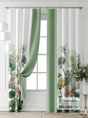 Недорогие шторы на зажимах 9747064240