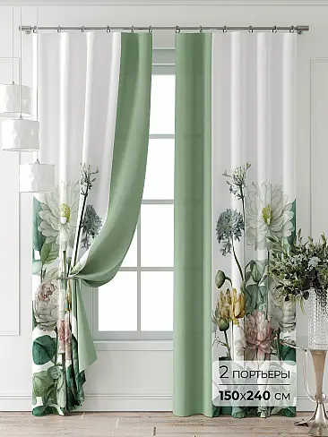 Недорогие шторы на зажимах 9747064240 - 2
