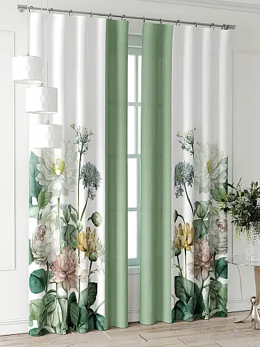 Недорогие шторы на зажимах 9747064240 - 4