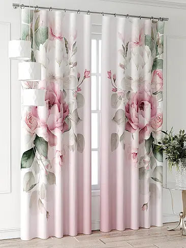 Шторы розового цвета для спальни в Челябинске - Страница 2 9747065240 - 4