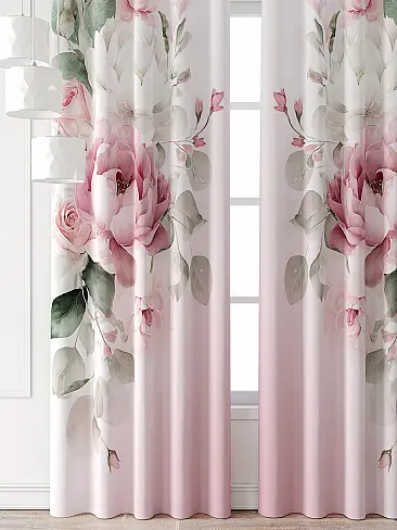 Шторы розового цвета для спальни в Челябинске - Страница 2 9747065240 - 5