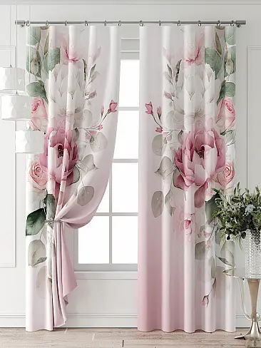 Шторы розового цвета для спальни в Челябинске - Страница 2 9747065240 - 8