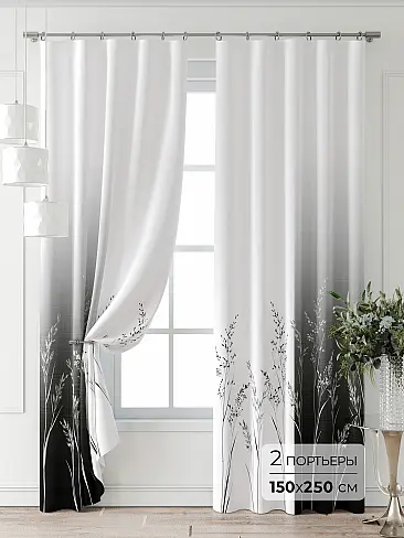 Шторы из жаккарда высотой 310 см 9747001250 - 2