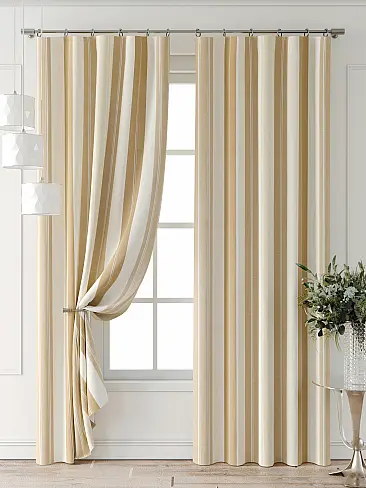 Шторы из тюля бежево серого цвета в Екатеринбурге 9747094240 - 8