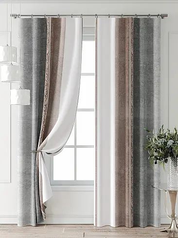 Шторы из жаккарда высотой 310 см 9747006250 - 8