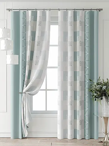 Шторы из жаккарда высотой 310 см 9747002250 - 8