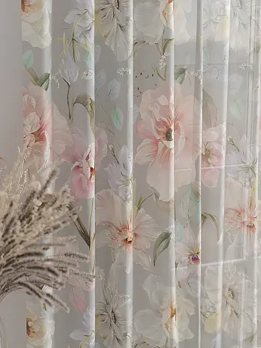 Шторы из тюля черного цвета с рисунком птицы - Страница 22 4718071230 - 7