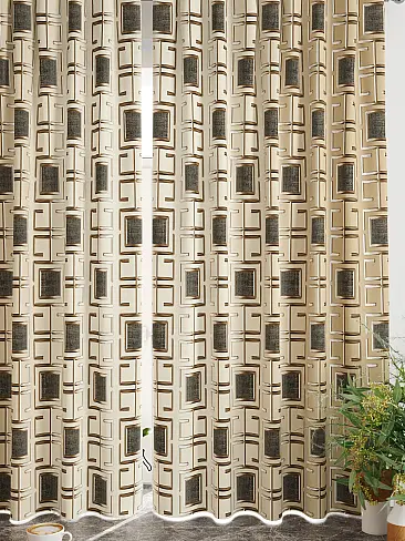 Шторы бежевого цвета с зигзагом в Ростове-на-Дону - Страница 111 9925855160 - 5