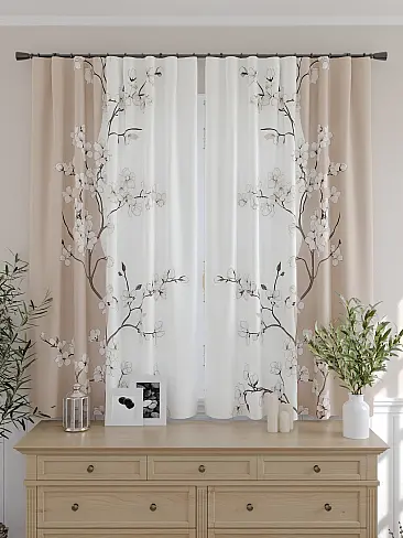 Комплекты штор шириной 250 см. 9506097180 - 5