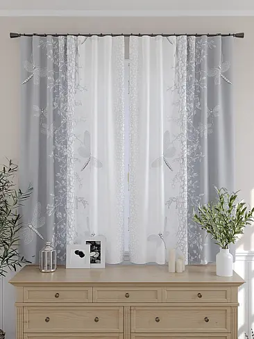 Комплекты штор шириной 250 см. 9506099180 - 5