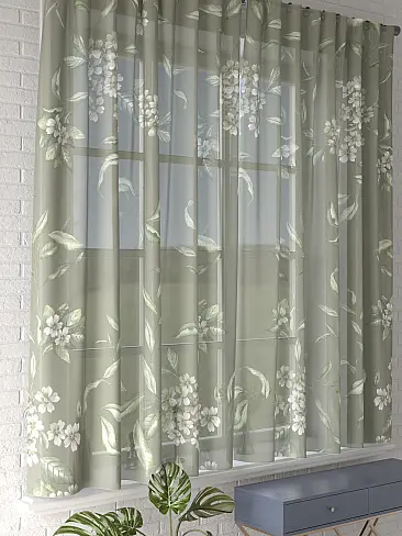 Японские шторы с ажурным рисунком в Иркутске 4505017180 - 6