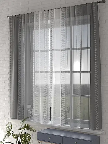Японские шторы с ажурным рисунком в Иркутске 4505018180 - 5