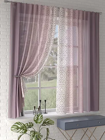 Японские шторы с ажурным рисунком в Иркутске 4505019180 - 3