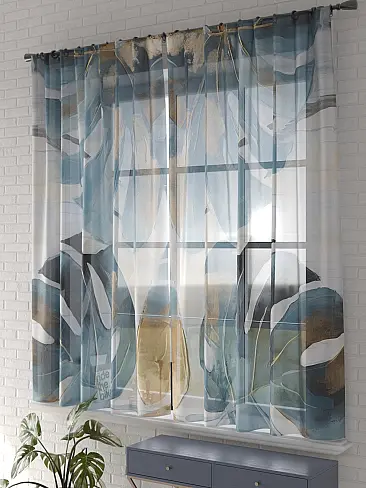 Японские шторы с ажурным рисунком в Иркутске 4505011180 - 5