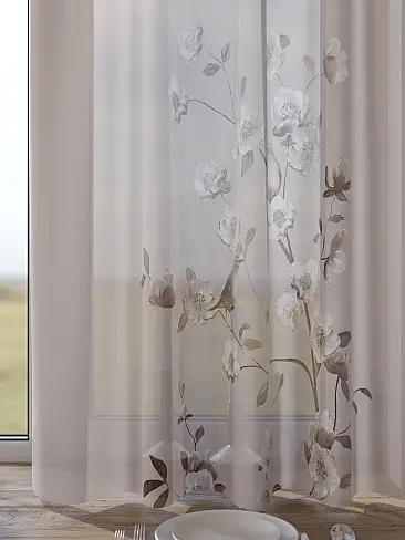 Шторы из сатина с цветочным рисунком - Страница 317 9507081260 - 5