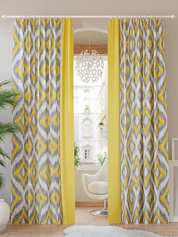 Шторы из тюля с вензелями плотные 9940653230