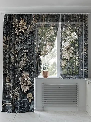 Шторы с абстрактным рисунком в Иркутске - Страница 71 9502111240 - 3