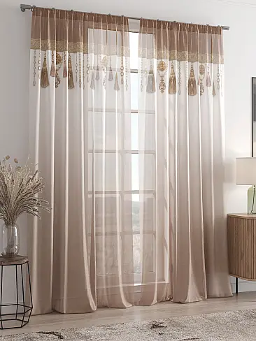 Шторы из тюля с ажурным рисунком красивые в Иркутске - Страница 50 4718296280 - 9