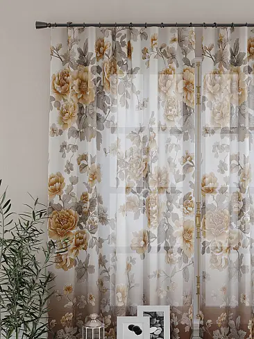 Шторы для кухни с цветочным рисунком - Страница 46 9716084170 - 4