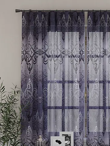 Шторы из жаккарда на ленте 9716000180 - 4
