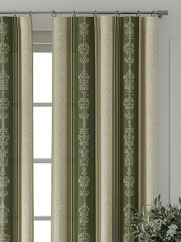 Дамастовые комплекты штор 9713044230 - 6