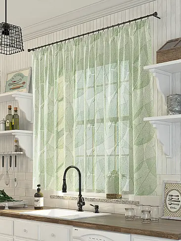 Шторы вуаль с мелким рисунком 71533000 - 2