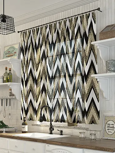 Шторы желтого цвета с зигзагом в Уфе - Страница 11 71533104 - 2