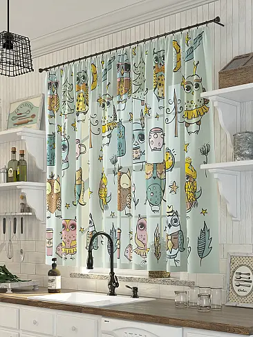 Шторы и портьеры вуаль для детской комнаты 71533112 - 2