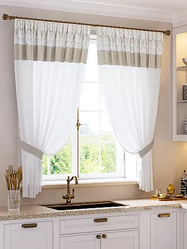 Шторы в стиле прованс высотой 180 см в Ярославле - Страница 2 9529014 - 2