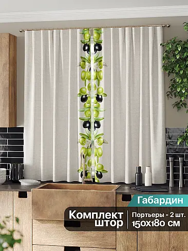 Шторы в стиле кантри в Новосибирске 9961226 - 3