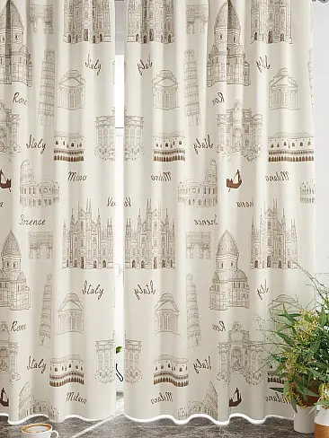 Шторы коричного цвета для кухни в Иркутске - Страница 20 9920255 - 5