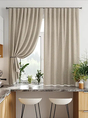 Короткие шторы в скандинавском стиле в Казани 9920264 - 8