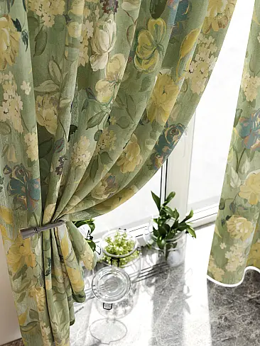 Короткие шторы в классическом стиле 9920278 - 4