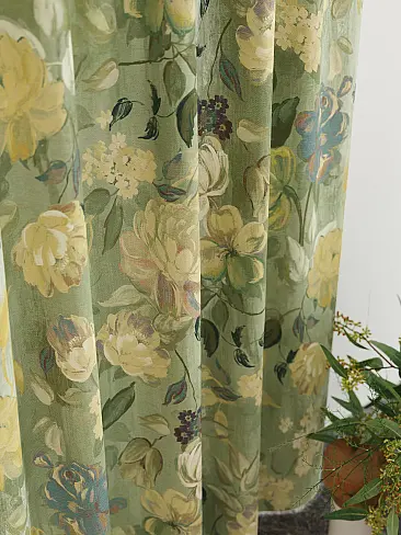 Короткие шторы в классическом стиле 9920278 - 7