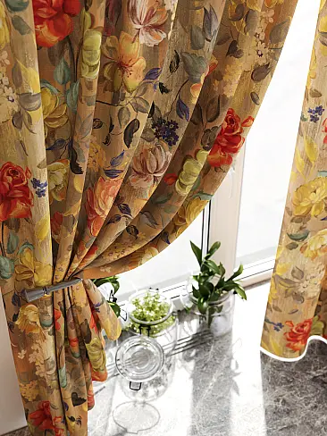 Короткие шторы в классическом стиле 9920279 - 4