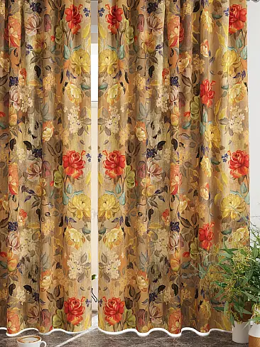 Короткие шторы в классическом стиле 9920279 - 5