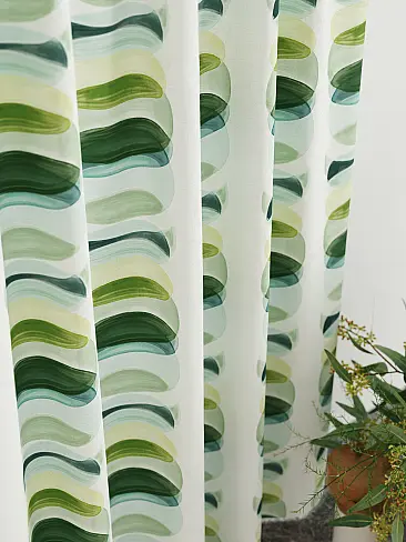 Шторы зеленого цвета для кухни - Страница 4 9920304 - 7