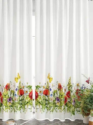 Шторы голубого цвета для кухни в Новокузнецке - Страница 16 9920356 - 5