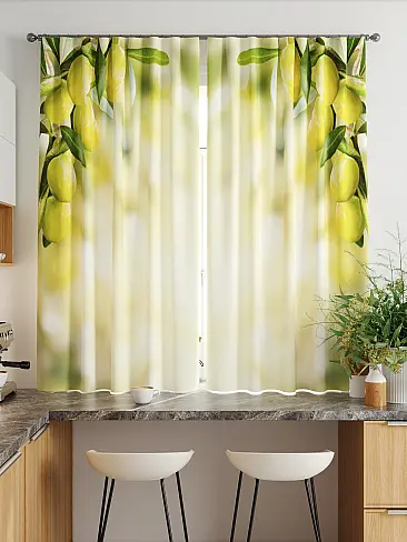 Шторы желтого цвета высотой 180 см в Иркутске - Страница 8 9920375 - 3