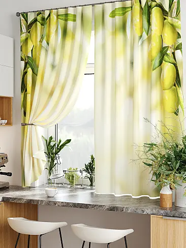 Шторы желтого цвета высотой 180 см в Иркутске - Страница 8 9920375 - 6