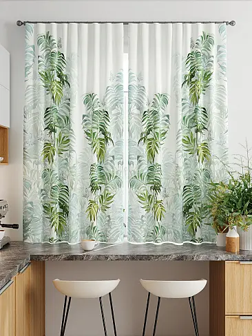 Шторы бирюзового цвета высотой 170 см - Страница 6 9920421 - 3