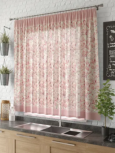 Шторы нейлон для кухни 71533491 - 2